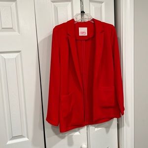 Nordstrom Red Blazer